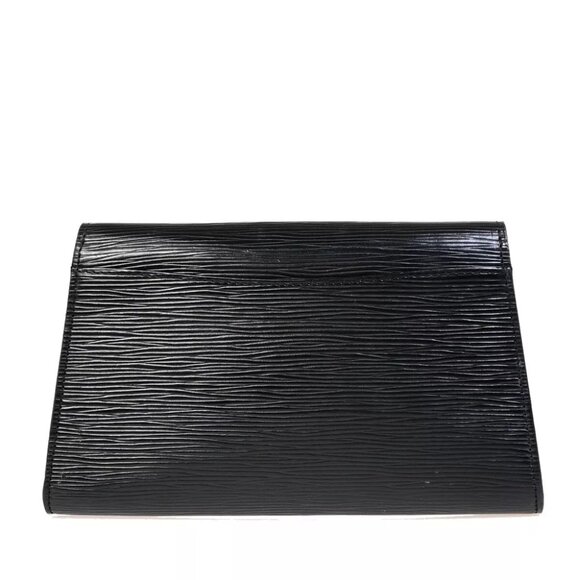 LOUIS VUITTON Arts Deco Clutch Bag Epi Leather Black Gold France M52632 66EB435 - Picture 3 of 12